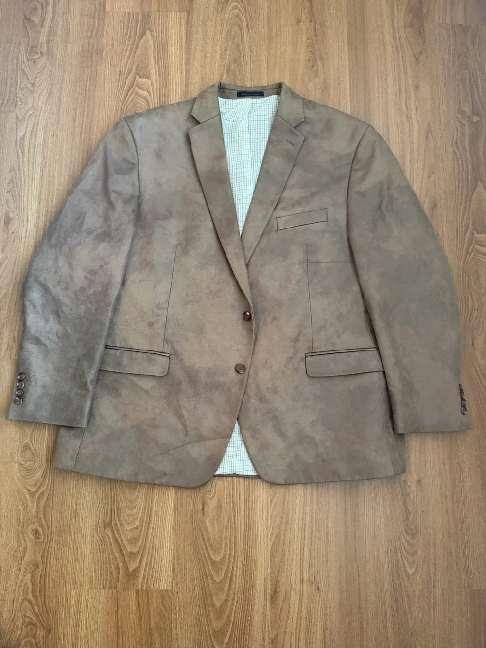 Ralph Lauren Men’s 50R Suede Style Blazer